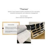"Themes" Teacher's Guide for Class Management, Discipline,