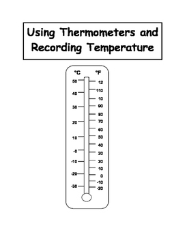 Preview of Using Thermometers
