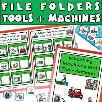 Preview of Using Tools File Folder Activities for Functional Life Skills in Sped Autism