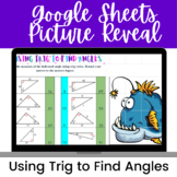 Using Trig to Find Angles Google Sheets Activity--Digital 