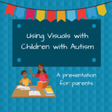Using Visuals with Children with Autism Parent Training Po