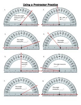 Using a protractor to measure angles by Gotta Luv It Creations | TpT