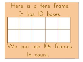 Preview of Using a Tens Frame Flipchart