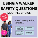 Using a Walker Safety Questions - Adult Speech Therapy - Cognitive Therapy