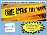 Using inference to create a detective crime scene - full lesson