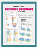 Using Models to Multiply Decimals