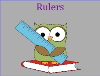 Preview of Using rulers