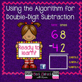 Using the Algorithm for Double Digit Subtraction Slideshow {CCSS}