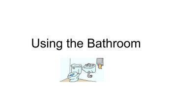 Preview of Using the Bathroom Social Story CUSTOMIZABLE
