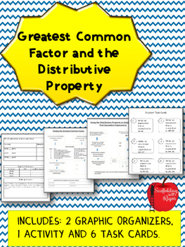 Preview of Greatest Common Factor and the Distributive Property