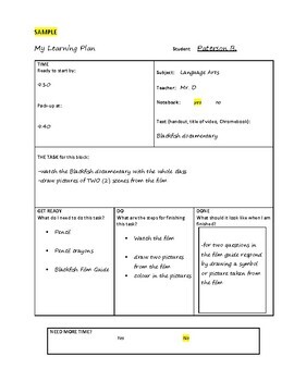 Using The Get Ready Do Done Template Planning Organizer For All Students