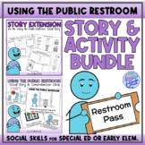 Using the Public Restroom - Story Unit with Visuals, Vocab
