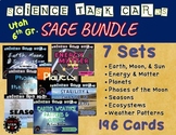 Utah 6th Grade SEEd Standards Task Card Bundle |  RISE Tes