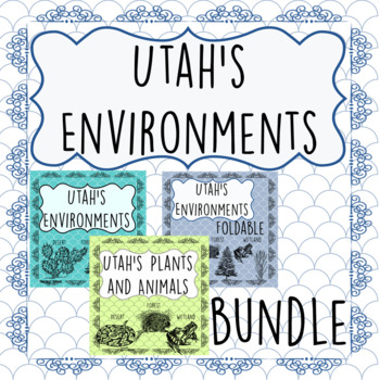 Preview of Utah Environment Bundle