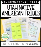 Utah Native Americans Close Reading & Activities