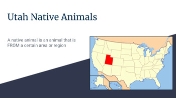 Preview of Utah Native Animals