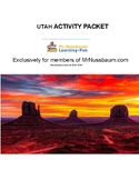Utah Printable Activity Bundle