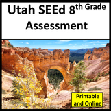 Utah SEEd 8th Grade Science Assessments Utah RISE Test Pre