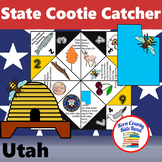 Utah State Facts and Symbols Cootie Catcher Activity Printable