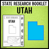 Utah State Report Research Project Tabbed Booklet | Guided