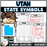 Utah State Symbols Word Search Puzzle Worksheets