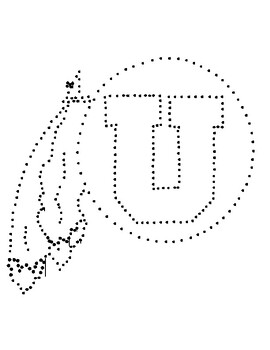 Preview of Utah Utes Logo Push Pin Art