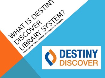 Preview of Utilizing Destiny Discover 101