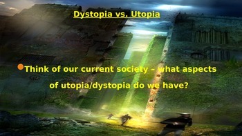 utopia vs dystopia worksheet pdf