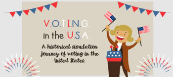 Preview of V.O.T.I.N.G. in the U.S.A. -A historical simulation journey of voting in the USA