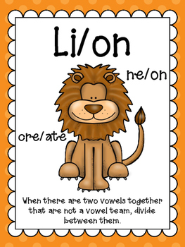 V V Lion Pattern Words By Deanna Powers Deanna S Literacy Lane