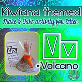 V = Volcano {Kiwiana Themed 'Make & Take' Alphabet Set}