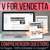 V for Vendetta Comprehension Questions for Book 1