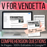 V for Vendetta Study Guide Questions for Book 3