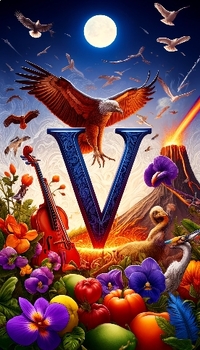 Preview of V is for Victorious: Letter V Poster