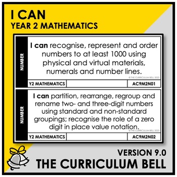 Preview of V9 I CAN | AUSTRALIAN CURRICULUM | YEAR 2 MATHEMATICS