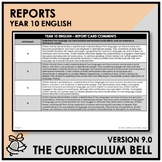V9 REPORTS | AUSTRALIAN CURRICULUM | YEAR 10 ENGLISH