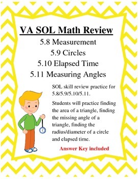 Preview of 5th Grade VA SOL 5.8, 5.9, 5.10, 5.11 REVIEW