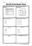 VA SOL Grade 5 Math Test Calculator Inactive Review