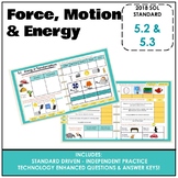 VA SOL Science 5.2/5.3 - Force, Motion & Energy TEI Practi