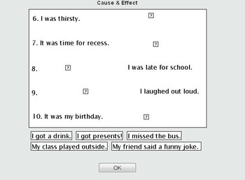 Preview of VA SOL TEI Cause & Effect Online Self Checking Quiz 2nd, 3rd, 4th, 5th