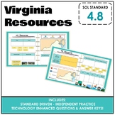 VA Science SOL 4.8 - Va Resources TEI Practice Review