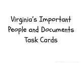 VA Studies Important People Task Cards