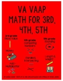 VA VAAP Math Worksheets