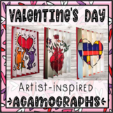 VALENTINE'S DAY ART PROJECT: Artist-inspired agamographs -