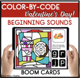 VALENTINE'S DAY BEGINNING SOUND COLOR BY CODE