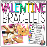 Valentine's Day Activity Bracelets - February Activity of 