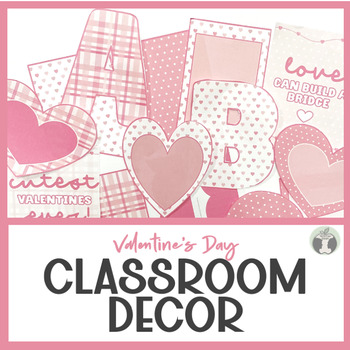 Preview of VALENTINE'S DAY Bulletin Board Door Decoration Kit Classroom Decor 23