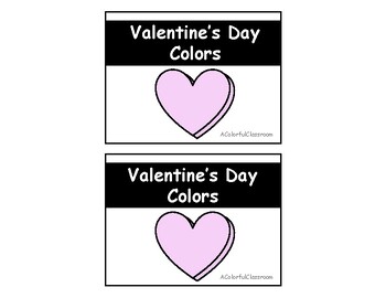 Preview of VALENTINE'S DAY COLOR CARDS