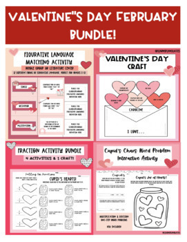 Preview of VALENTINE'S DAY & FEBRUARY BUNDLE!