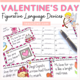 Valentines Day Activity Figurative Language Devices